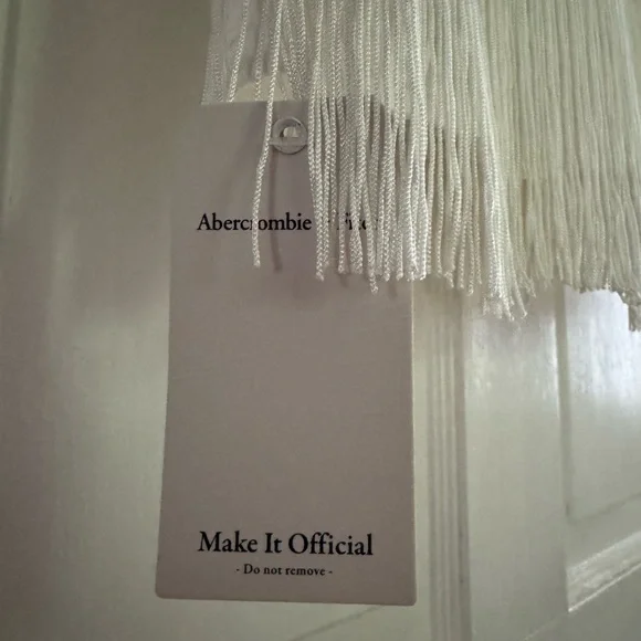 NWT Abercrombie & Fitch fringe mini dress - Picture 4 of 5